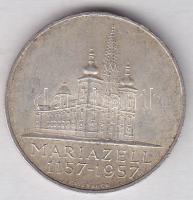 Ausztria 1957. 25Sch Ag "Mariazell" T:2- kis ph.