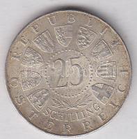 Ausztria 1957. 25Sch Ag "Mariazell" T:2- kis ph