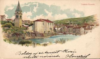 Veli Losinj (Lussingrande) litho