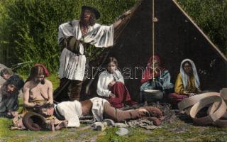 Tent-dweller gypsies folklore