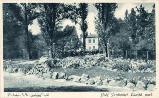 Balatonlelle Gyógyfürdő Gróf Jankovich László park