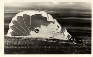 Military parachutist photo