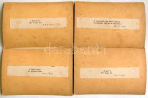 cca 1880 A magas Tátra:  fényképezte Divald Károly, Eperjes 36 db keményhátú fotó magyar és német ny...