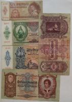 Kis hagyaték bankjegy tétel 1916-1993-ig közte korona, pengő, adópengő, (az egyik "amelyeknek&q...