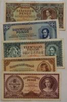 Kis hagyaték bankjegy tétel 1916-1993-ig közte korona, pengő, adópengő, (az egyik "amelyeknek&q...