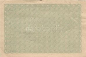 1949 "62. Magyar Osztálysorsjáték"  5. osztály (gemkapocsnyom, szakadás) T: IV