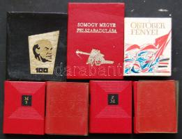 7 db szocialista minikönyv