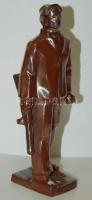 A partizán. Vasszobor 25 cm magas / The partisan iron-statue 25 cm
