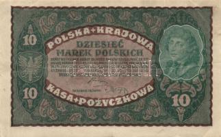 Lengyelország 1919. 1M, 10M, 20M, 100M, 500M T:II,III