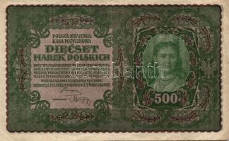 Lengyelország 1919. 1M, 10M, 20M, 100M, 500M T:II,III