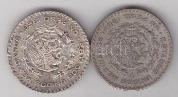 Mexikó. 1961-1966. 1P Ag (2x) T:3