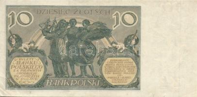 Lengyelország 1929. 10Zl + 1930. 5Zl + 1936. 20Zl + 1940. 1Zl + 10Zl T:II,III