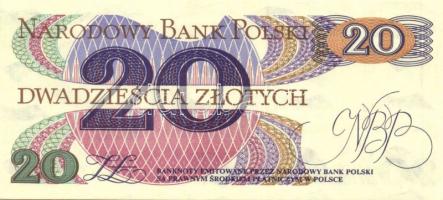 Lengyelország 1975. 50Zl T:I + 1982. 20Zl + 500Zl T:I + 1988. 100Zl T:I + 1990. 100Zl T:I