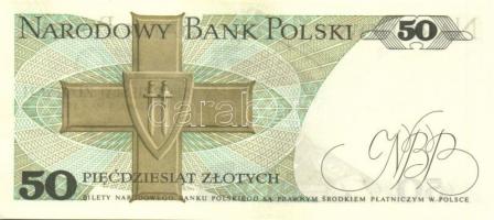 Lengyelország 1975. 50Zl "G" sorozat (4x) egymást követő sorszámmal T:I