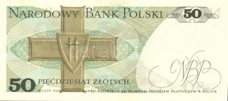 Lengyelország 1975. 50Zl "G" sorozat (4x) egymást követő sorszámmal T:I