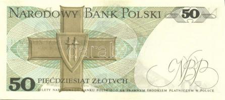 Lengyelország 1975. 50Zl "G" sorozat (4x) egymást követő sorszámmal T:I