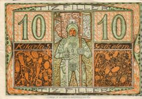 1919 Sopron 10f szükségpénz T:II