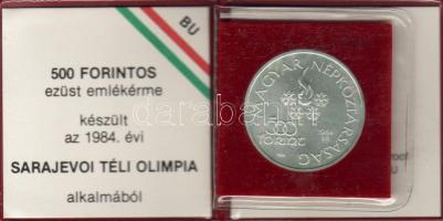 1984 "Sarajevo olim." 500Ft ezüst tokban T:BU