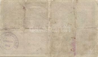 1918. 200K "B 1017" sorozat "*"-os sorszámozással és hullámos hátlappal T:restau...