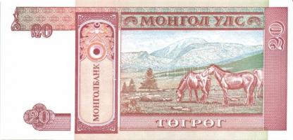 Mongólia 8db klf bankjegy T:I