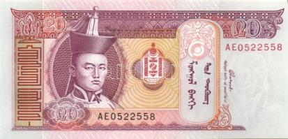 Mongólia 8db klf bankjegy T:I