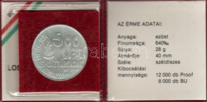 1984 "Los Angeles olim." 500Ft ezüst tokban T:BU