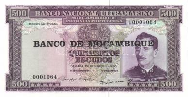 Mozambik 1976. 50Esc + 100Esc + 500Esc + 1000Esc T:I