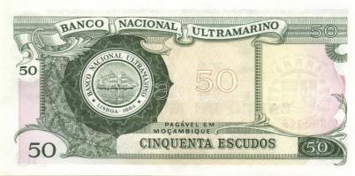 Mozambik 1976.Ideiglenes kiadás 50Esc + 100Esc + 500Esc + 1000Esc teljes sor T:I