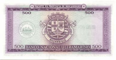 Mozambik 1976.Ideiglenes kiadás 50Esc + 100Esc + 500Esc + 1000Esc teljes sor T:I