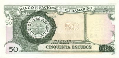Mozambik 1976.Ideiglenes kiadás 50Esc + 100Esc + 500Esc + 1000Esc teljes sor T:I