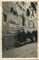 Jerusalem Wailing Wall (advertisement on backside)