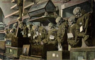 Palermo Capuchin catacombs with mummies