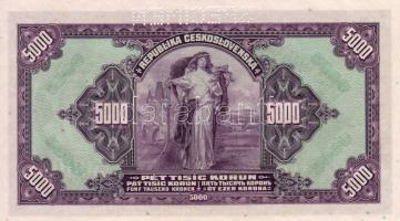 Csehszlovákia 1920 1000K  "Specimen"  T:I R!