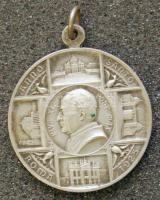 1925. "Anno Santo Roma 1925. XI. Pius" ritka pápai medál T:2