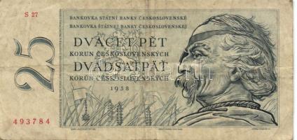 Csehszlovákia 1950. 50K + 1958. 25K + 1961. 3K (2x) egymás utáni sorszámmal + 1961. 5K (2x) T:II,III