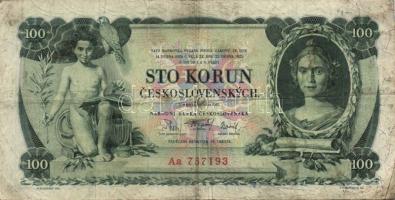 Csehszlovákia 1931. 100K + 1949-50. 5K (4x) + 10K (3x) + 1961. 3K (4x) T:II,III,IV+