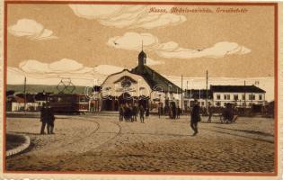 Kassa mit Straßenbahn