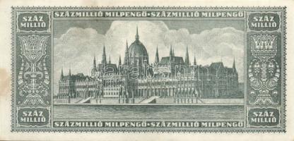 1946. 100.000.000MP (3x) kétféle színváltozat T:I-,II+ fo