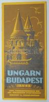 1931 IBUSZ Budapest utazási prospektus németül / Tourist-guide with pictures