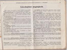 1913 Hoffherr-Schrantz... mezőgazdasági gépkatalógus (borító nélkül) sok képpel 142 old