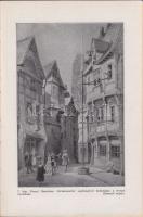 Cholnoky Jenő: a Tenger, 138 képpel és 83 ábrával, Singer és Wolfner, Hornyánszky kötés, aranyozott ...