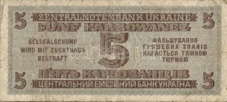 Ukrajna / német megszállás 1942. 5K T:III-