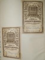 A százéves Nemzeti Színház. Az 1937/38-as centenáris év emlékalbuma. Gazdag képenyaggal, Bajor Gizi ...