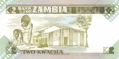 Zambia 6db (3klf) modern bankjegy köztük közeli sorszámúak is T:I