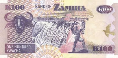 Zambia 6db (3klf) modern bankjegy köztük közeli sorszámúak is T:I