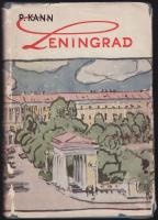 1959 P. Kann: Leningrad útikönyv fotókkal angolul (sérült papírborító) / Leningrad English tourist-guide with photos 246p