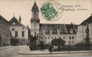 Pozsony main square (EK)