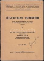 Mohay Ádám: Légoltalmi ismeretek, Korda R. nyomdája 1939