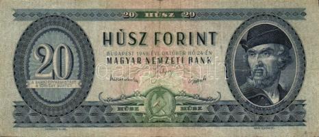 1949. 20Ft (2x) T:III