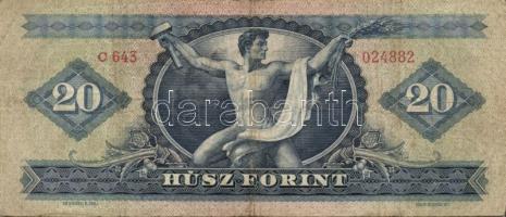 1949. 20Ft (2x) T:III